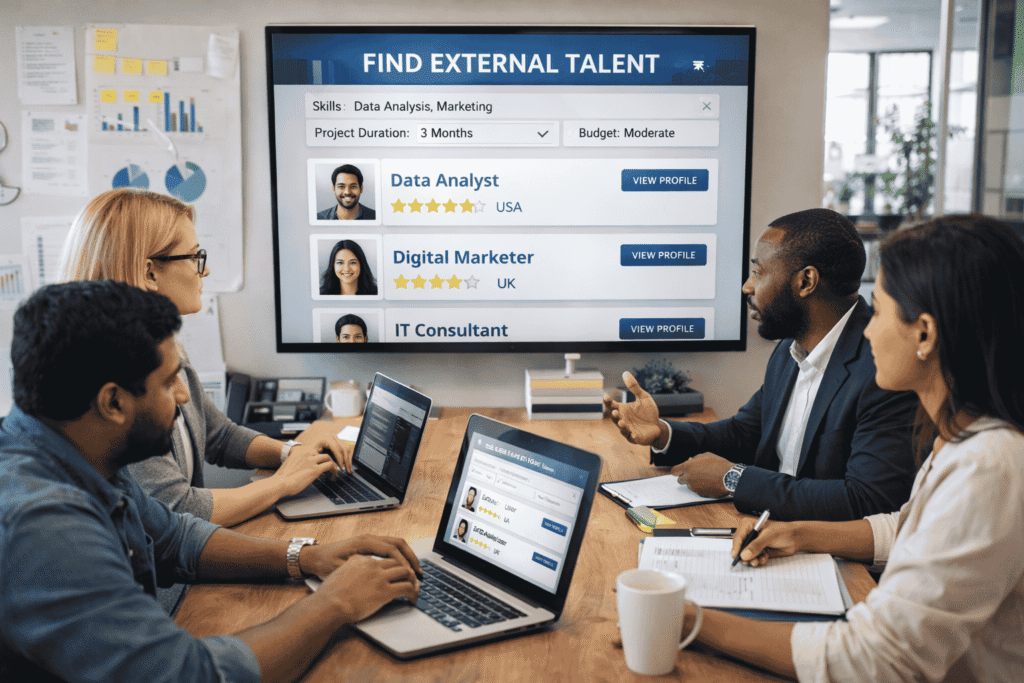 External Talent Marketplace